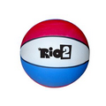 5" Micro Red, White & Blue Basketball